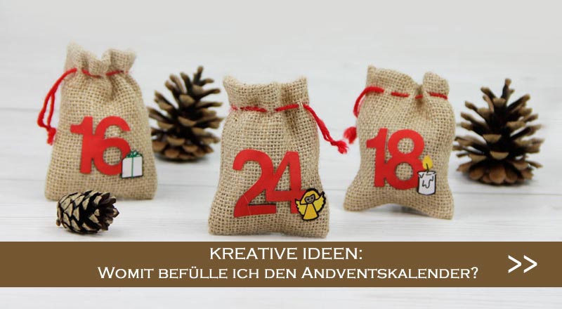 Adventskalender Befullen Personlich Individuell Und Kreativ