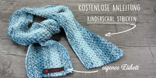 Kinderschal stricken