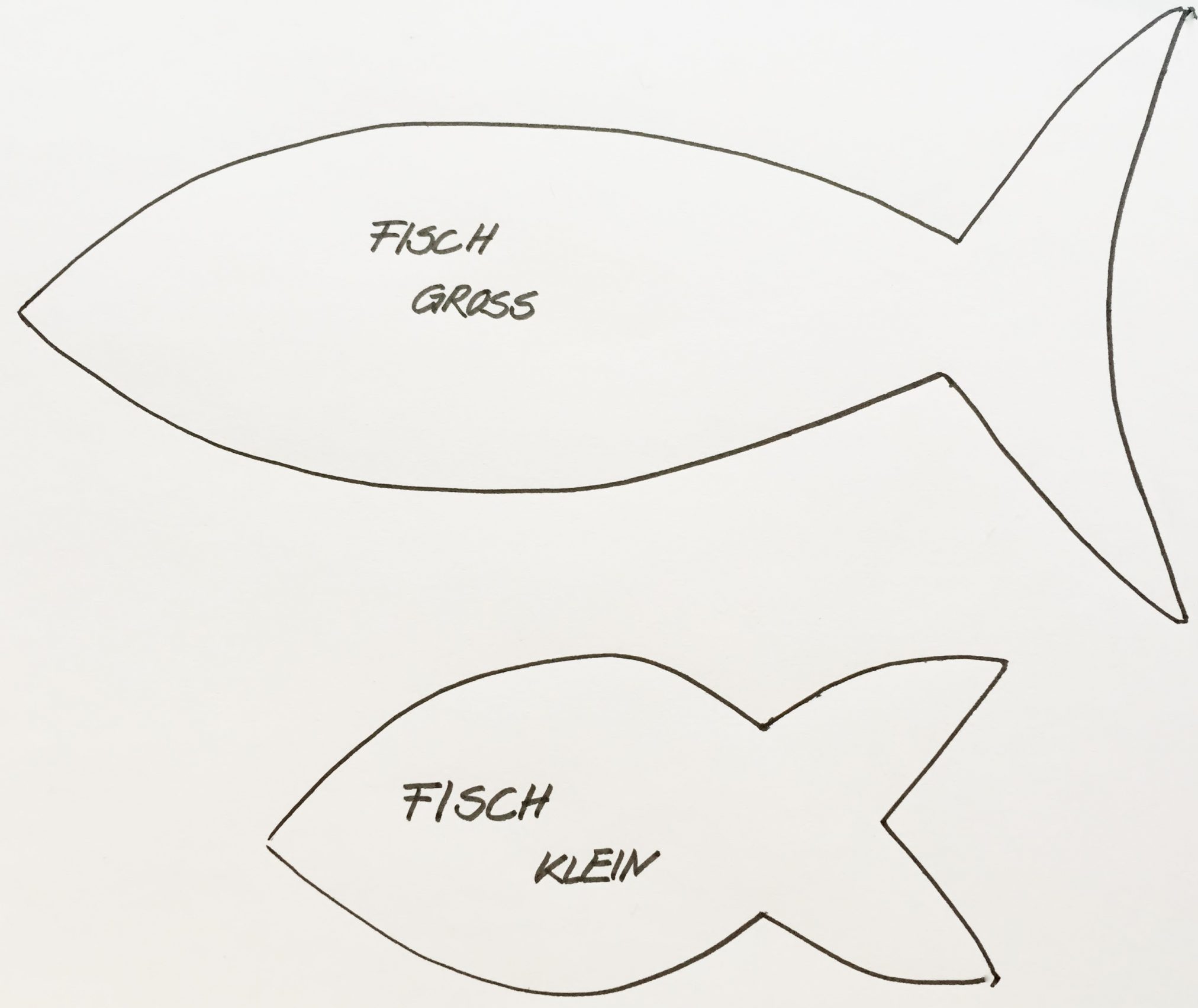 Premier Fische Malvorlage | Der namensbaender.de Kreativ-Blog BJ38