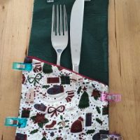Kostenlose Anleitung: Bestecktasche nähen