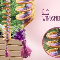 DIY: Windspiel-Windspinner häkeln DIY: Windspiel-Windspinner häkeln