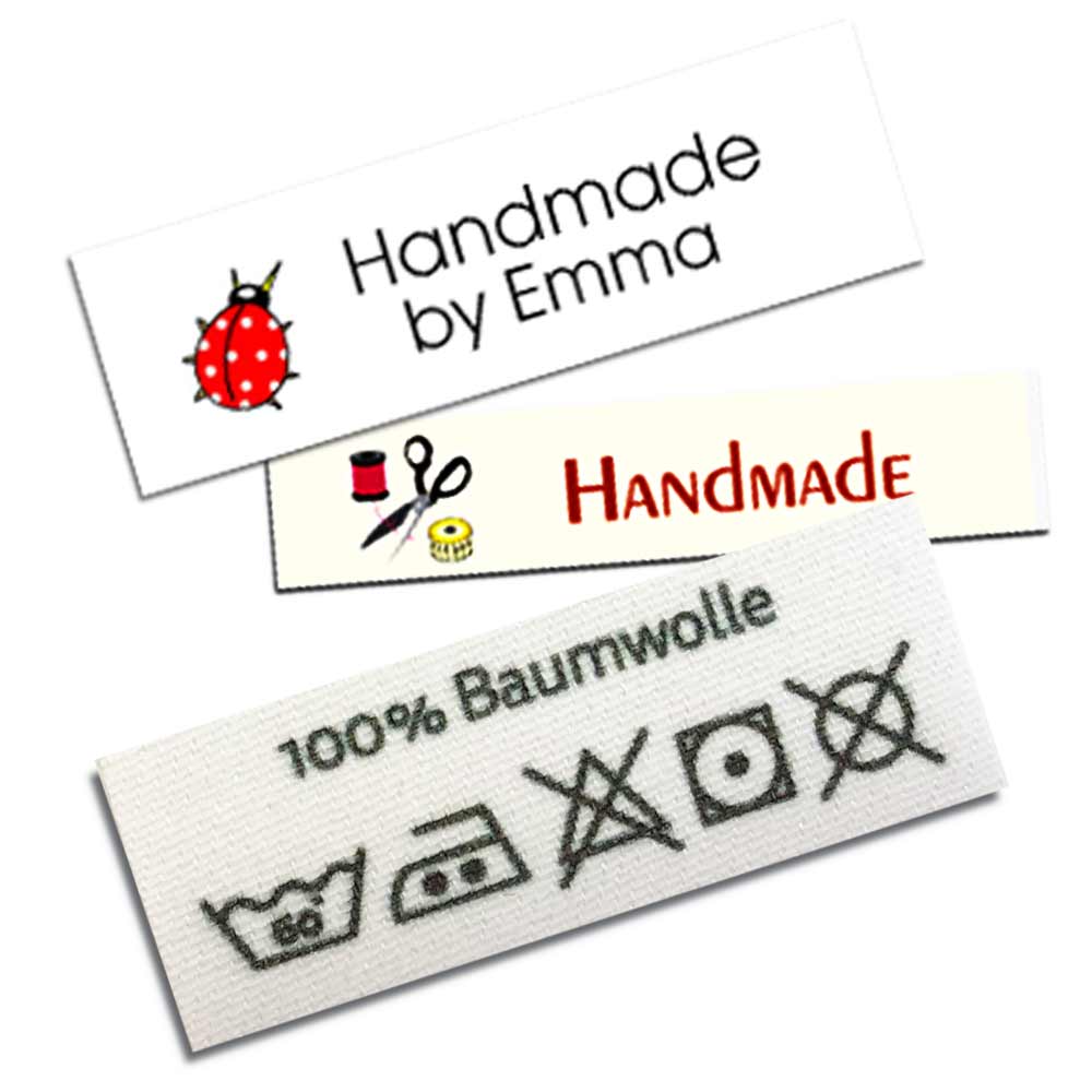 Clothing labels for costumes