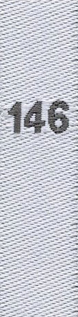 woven size labels for kids - size 146