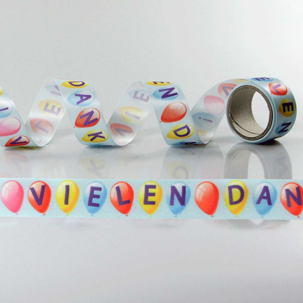 Ruban cadeau satin Vielen Dank 2
