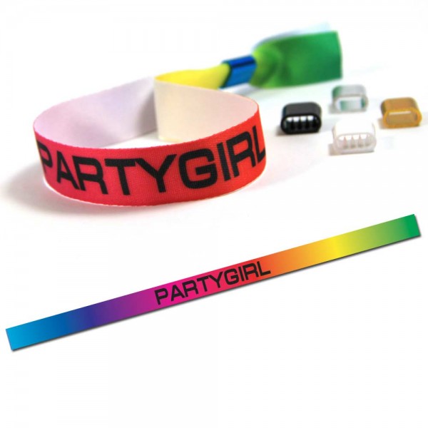 Party Wristband "Partygirl" Design 2