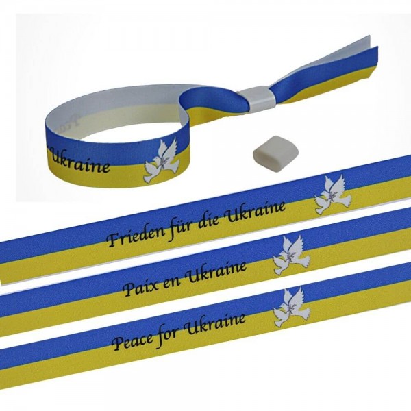 National-Wristband "Piece for Ukraine" - 2