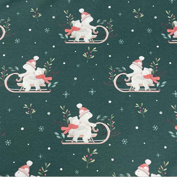 Fabric "Sleigh Ride" - French Terry Supreme