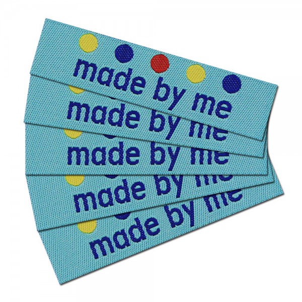 Textiletiketten "made by me 2"