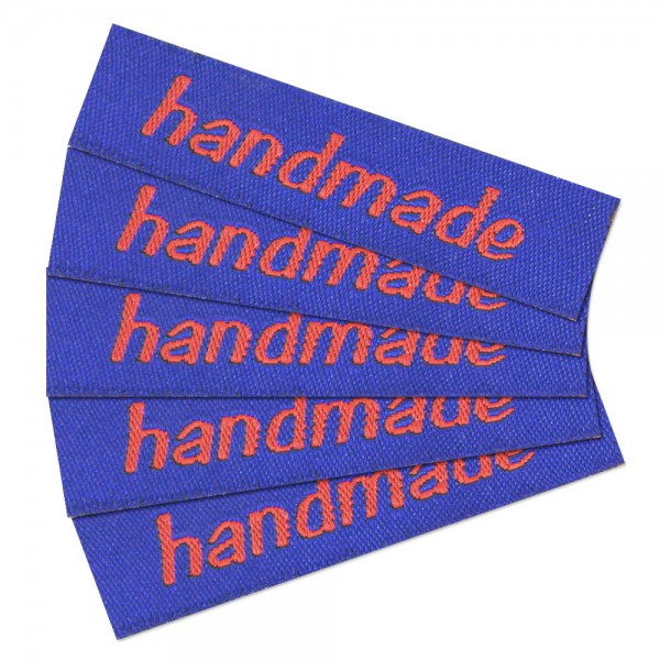 Fix&Fertig - Étiquette textile „handmade“ 2 - petite