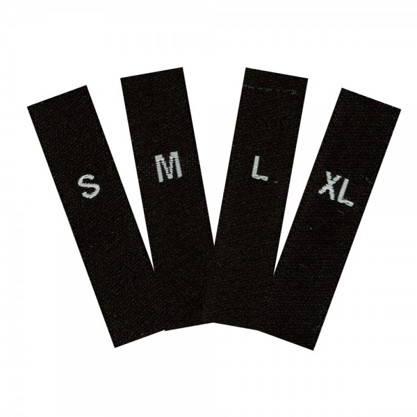 Größenetiketten Set S-XL - Angebot, Textiletiketten